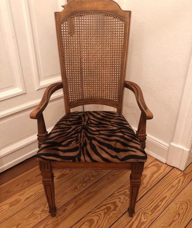 ⚜️Schöner alter antiker Holzstuhl, Wiener Geflecht, Barock-Top ⚜️ in Hamburg