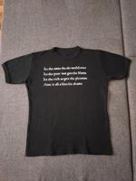 Schwarzes T-Shirt Girlie Spruch Arm vs Reich Berlin - Friedenau Vorschau
