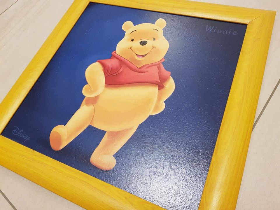 Wandbild Bild Kinderzimmer Disney Winnie Pooh 40x40 cm in Essen