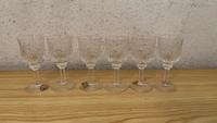Likörgläser aus Bleikristall, 6er Set aus Lausitzer Glas Rietschen - Daubitz Vorschau