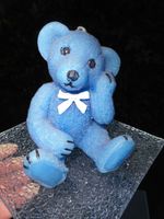 Süßer Teddy als Kerze, Wachs, Bären Sammlung, in blau Nordrhein-Westfalen - Wilnsdorf Vorschau