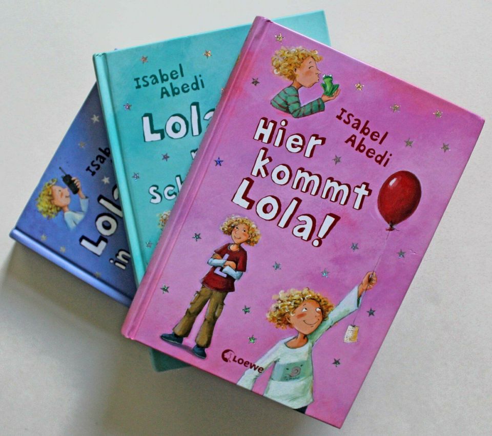 Lola Reihe, Band 1, 2 und 3, Isabel Abedi, Loewe Verlag gebunden in Hamburg