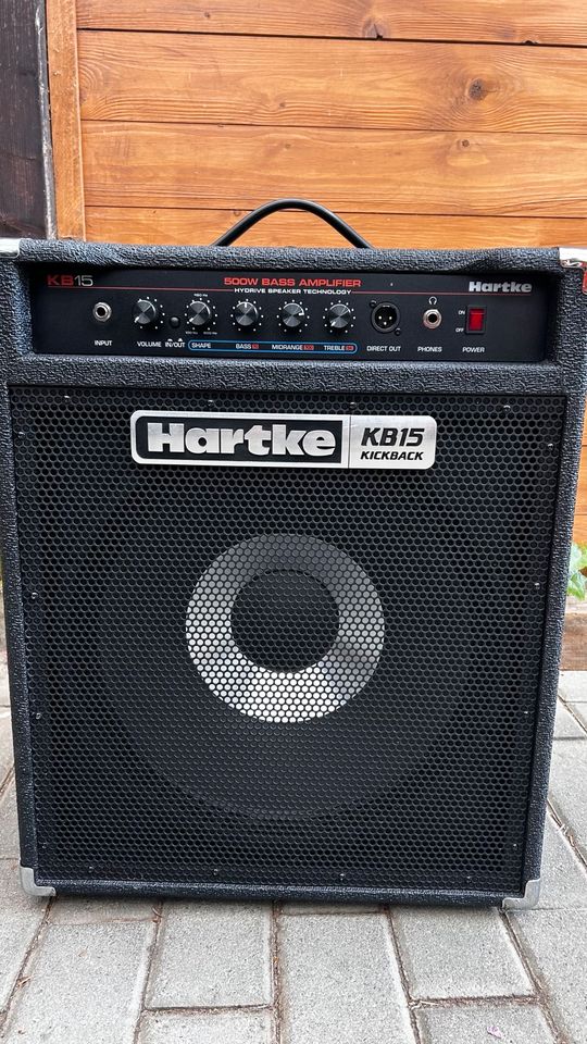 Bassverstärker Hardke KB 15 Kickback 500 w in Halberstadt