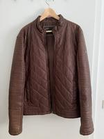 GUESS Kunstlederjacke Herren braun Größe L - neuwertig München - Schwabing-West Vorschau