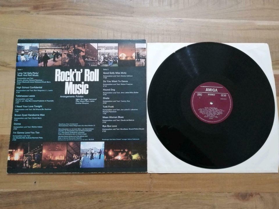 Puhdys * Rock'n'Roll Music * Schallplatte * Vinyl * LP * in Rastatt