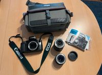 Gut erhaltene Canon EOS 100QD Kamera mit 2 Objektiven Hessen - Gelnhausen Vorschau