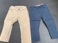 Gut erhaltene H&M Chinos in Größe 92 Blau und beige Baden-Württemberg - Allensbach Vorschau