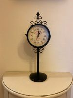 Retro Vintage Uhr Standuhr Metall Landhaus Boho shabby Hamburg Barmbek - Hamburg Barmbek-Süd  Vorschau