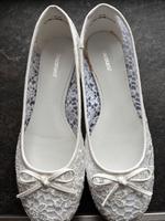 Ballerina weiß Gr. 38 Sachsen - Radeberg Vorschau