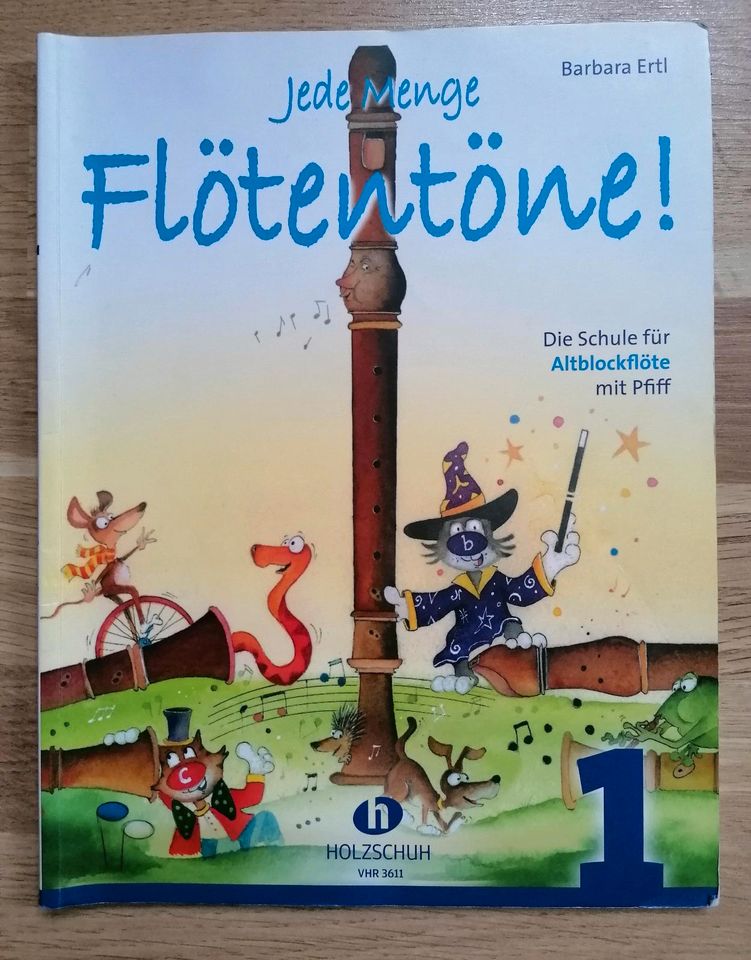 ❤️Jede Menge Flötentöne, Band 1, Ertl, Altblockflöte, Schule in Ilmenau