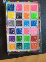 Stempelkissen Set 24 Farben bunt für Fingerabdrücke wie neu Dortmund - Mitte Vorschau