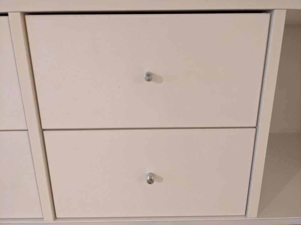 2 Schubladen-Einsätze für Ikea Kallax weiß in Flein