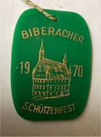 Schützenfestabzeichen 1970 Baden-Württemberg - Biberach an der Riß Vorschau