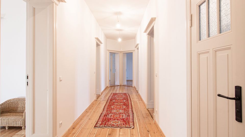 Leben wie ein Fürst - Einzigartig und hochwertig sanierte 5 Zi Wohnung mit Balkon & Wintergarten in Luckenwalde