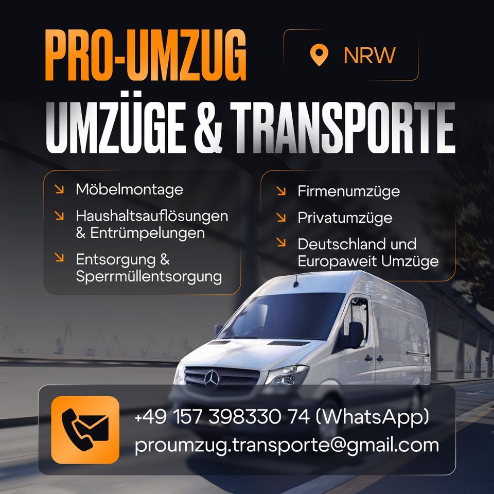 PRO-UMZUG | UMZUG & TRANSPORTE in Wuppertal