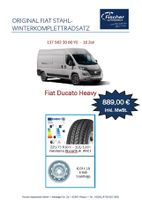 FIAT DUCATO ORIGINAL WINTERRÄDER | WINTERREIFEN | HEAVY 16 ZOLL Bayern - Pilsach Vorschau