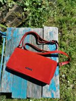 ❤️ Handtasche, rote Ledertasche, Clutch, schicke kleine Tasche Rheinland-Pfalz - Mainz Vorschau