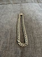 Cuban Link Chain Iced Out Kette Halskette Edelstahl Silber TOP Nordrhein-Westfalen - Sankt Augustin Vorschau