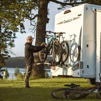 Thule Elite G2 Standard  motorhome and caravan bike rack anodised Niedersachsen - Nordhorn Vorschau