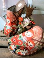 SUCHE⭐ Berkemann Holz- Clogs 40 41 Matroschka Babuschka Holzclogs Niedersachsen - Elsfleth Vorschau