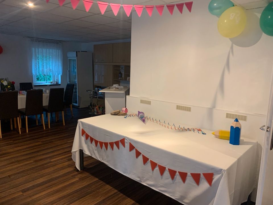 Partyraum zu vermieten Geburtstag, Konfirmation, Jugendweihe in Altmittweida