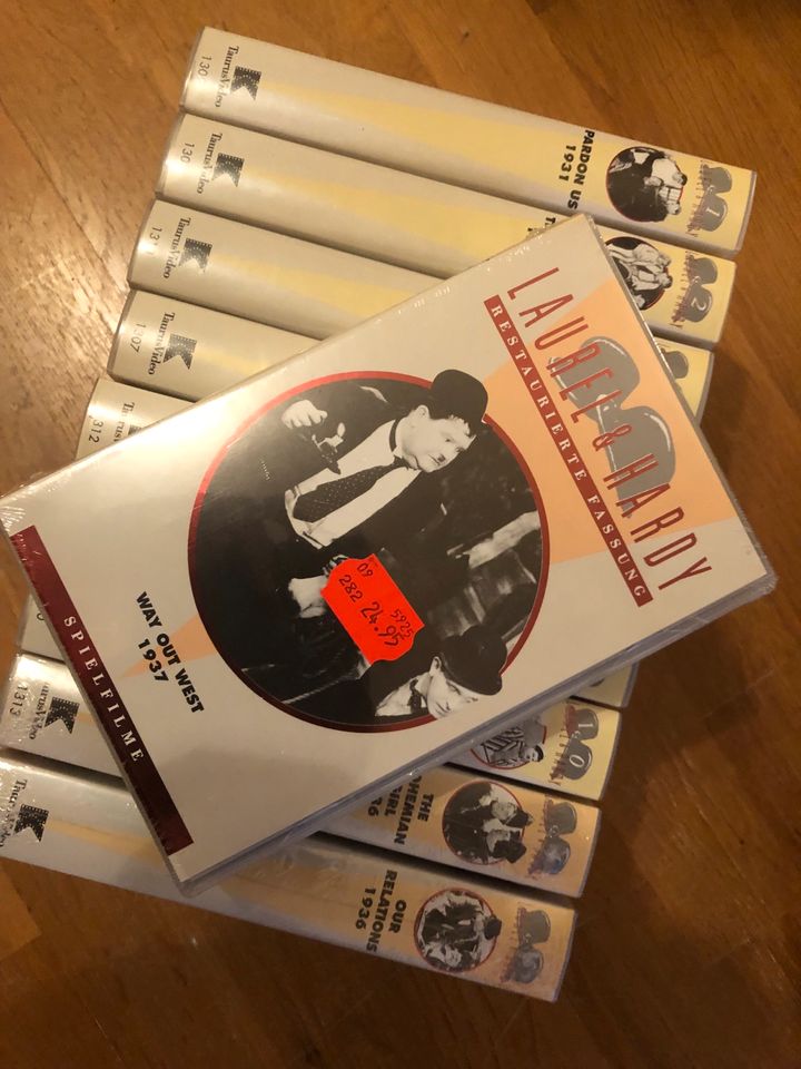 Laurel und Hardy (Dick & Doof) VHS, OVP in Folie in Freden