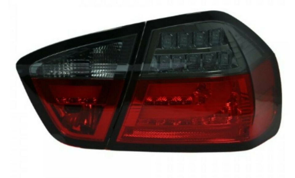Led Lightbar Rückleuchten rot smoke für BMW 3er E90 Limo 04 - 08 in Calden