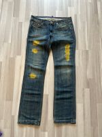 Fracomina Jeans mit Goldglitzer - Größe L Kr. Dachau - Dachau Vorschau