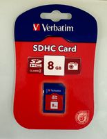 19x NEUE Verbatim Class 4 SDHC Card 8GB Speicherkarten Nordrhein-Westfalen - Wiehl Vorschau
