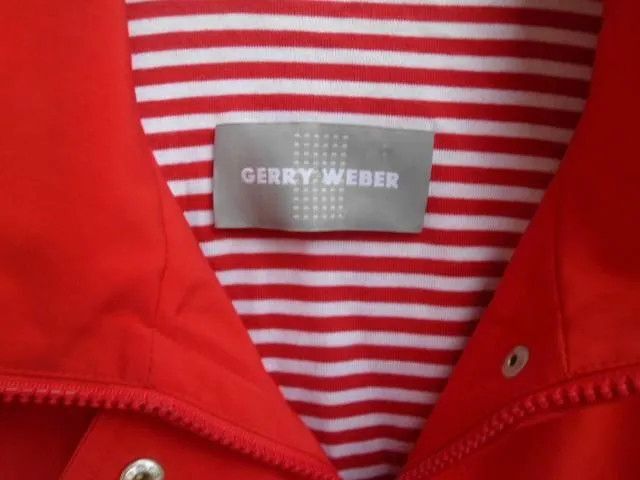 Gerry Weber Damen Weste Gr. 34 rot Polyester 8,- in Flensburg