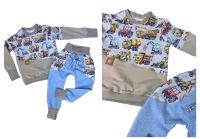 Pullover Pumphose Set Autos Unikat MorchiKids Handmade Gr. 104 Frankfurt am Main - Kalbach Vorschau