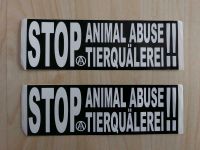 Verkaufe STOP Tierquälerei Sticker Sachsen - Grimma Vorschau