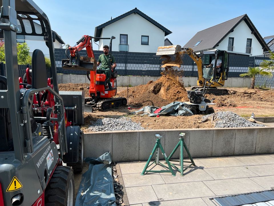 Poolbau Teichbau Ausschachtung in Oer-Erkenschwick