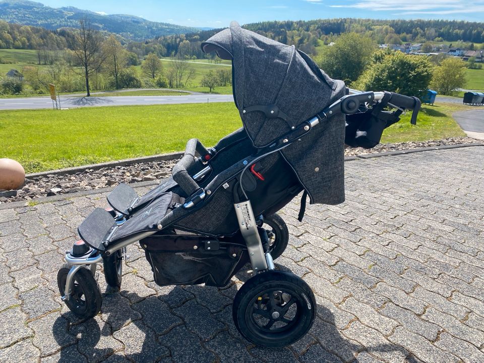 Tfk Geschwisterwagen Zwillingswagen Kinderwagen TFK in Sinntal