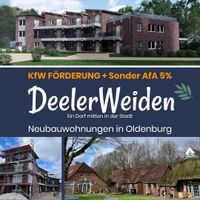 AUF DER SONNENSEITE | Neubau-Wohnung | Oldenburg | KfW 40 EE | Wohnung 02 Niedersachsen - Oldenburg Vorschau