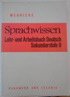 Sprachwissen : Lehr- u. Arbeitsbuch Deutsch, Sekundarstufe II. Niedersachsen - Wittingen Vorschau