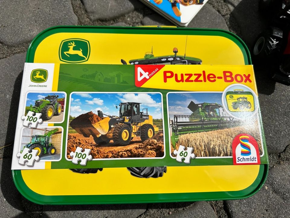 NEU John Deere Puzzelkoffer, Puzzle in Bubenheim