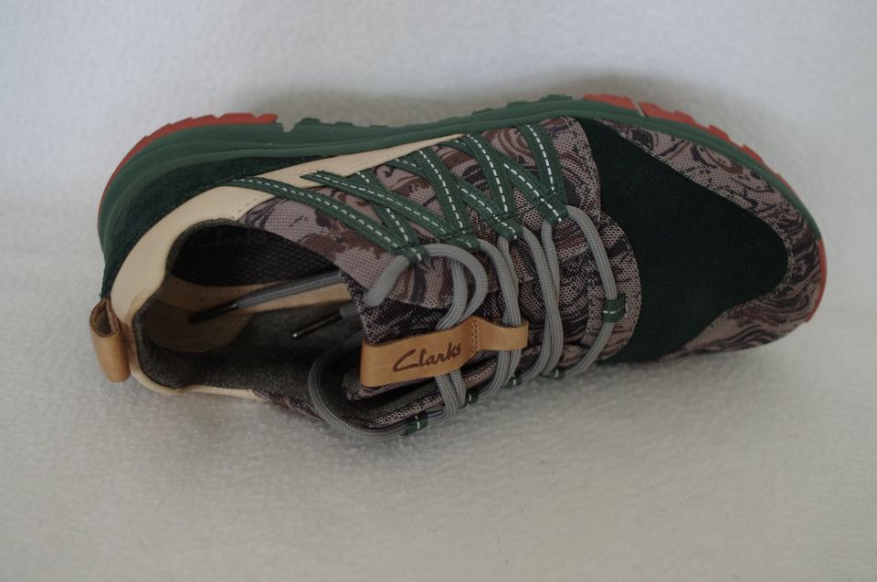 Gr. 38 CLARKS SNEAKER HALB FREIZEIT TURN SCHUH LEDER DAMEN gut in Burgdorf