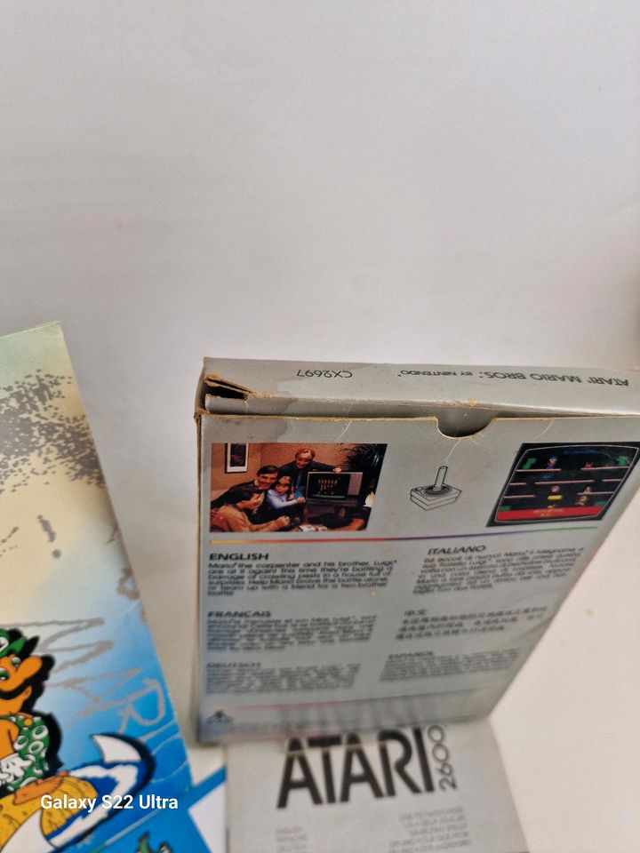 Mario Bros- Atari 2600 CIB Original OVP + Inlay / Rare in Everswinkel