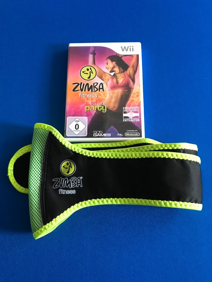 Wii Zumba inkl. Gürtel in Böhl-Iggelheim
