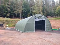 CARPORT - Leichtbau & Genehmigungsfrei - Kein Fundament notwendig - Schnelle Montage - Wetterfest - Hohe Traglast - Sehr stabil - Rundbogenhalle Stellplatzüberdachung Parkplatz Schutz Lagerzelt neu Bayern - Freising Vorschau