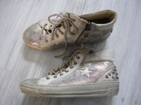 Rieker Sneaker Gr. 37 Beige Glitzer Strass Applikation Nieten Rheinland-Pfalz - Lörzweiler Vorschau