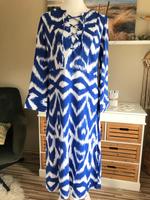 Kleid Tunikakleid Boho Gr. S  36/38 blau weiß m. Etikett NEU! Saarland - Bous Vorschau