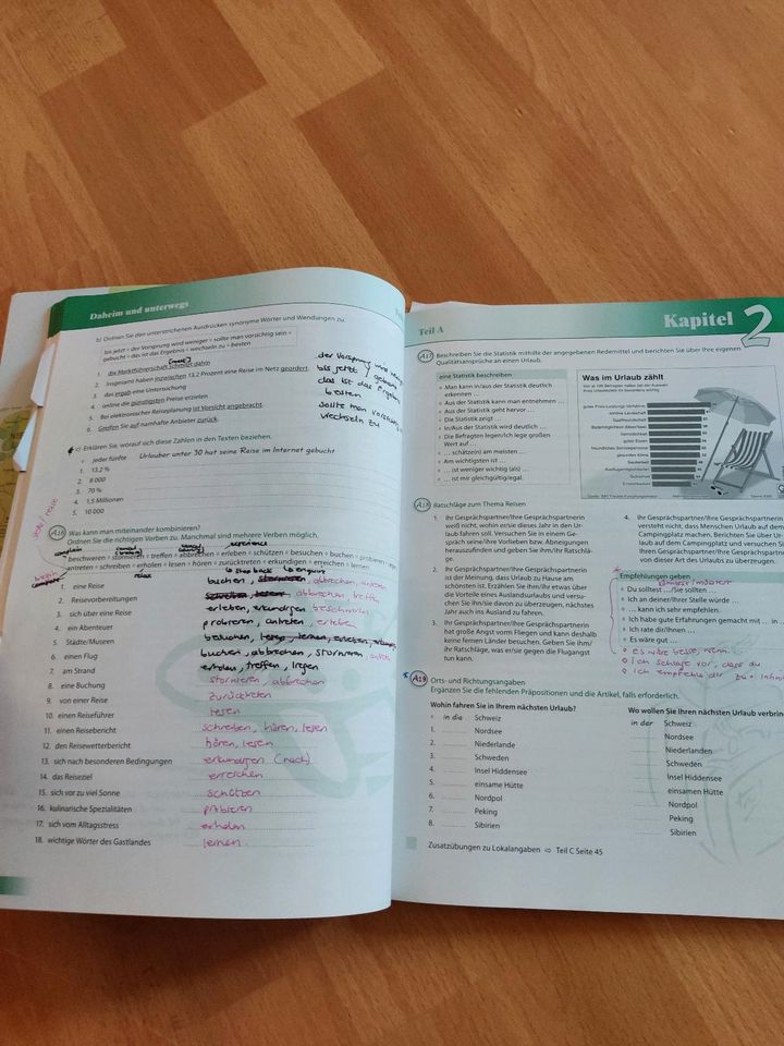 Erkundungen B2, intergriertes Kurs- und Arbeitsbuch in Berlin