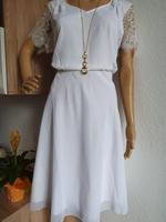 Laura Scott Brautkleid Abendkleid Sommer Spitze weiß NEU Gr.46 Nordrhein-Westfalen - Hamm Vorschau
