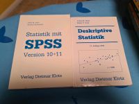Statistik Literatur, Deskriptive Statistik, Statistik mit SPSS Hessen - Wetzlar Vorschau