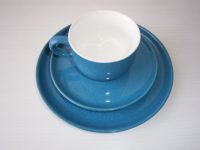 Friesland - Ceracron - blau - 3er Set - Tasse, Untertasse, Teller Nordrhein-Westfalen - Welver Vorschau