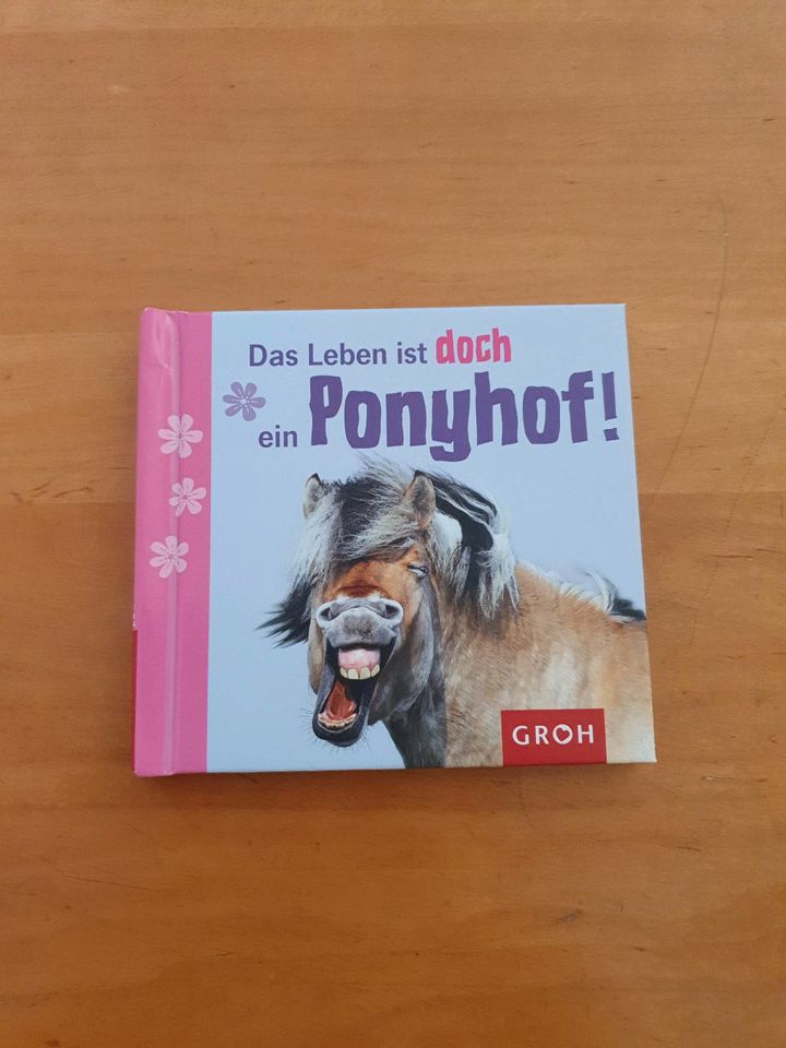 Das Leben ist doch ein Ponyhof Lustige Sprüche Buch in Bayern