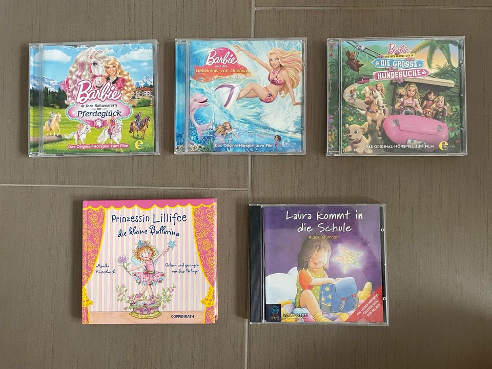 Hörspiele CDs Barbie Lillifee Conni etc in Saarburg