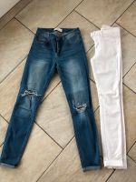 Jeans Damen/Mädchen Pieces EUR M/L blau und weiß Nordrhein-Westfalen - Verl Vorschau